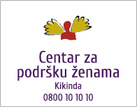 Centar za podršku ženama, Kikinda, 0800 10 10 10